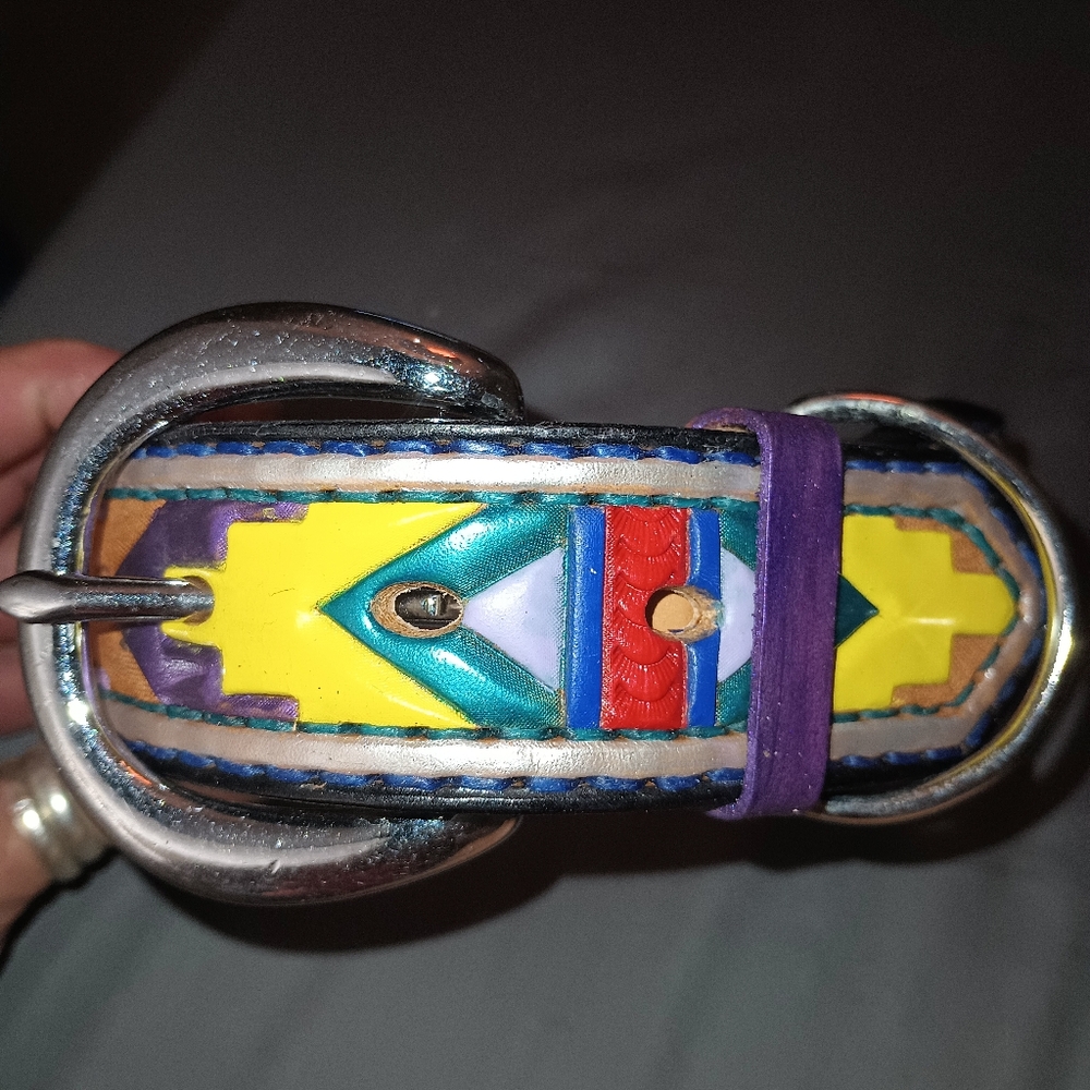 Handmade Leather 23" Dog Collar